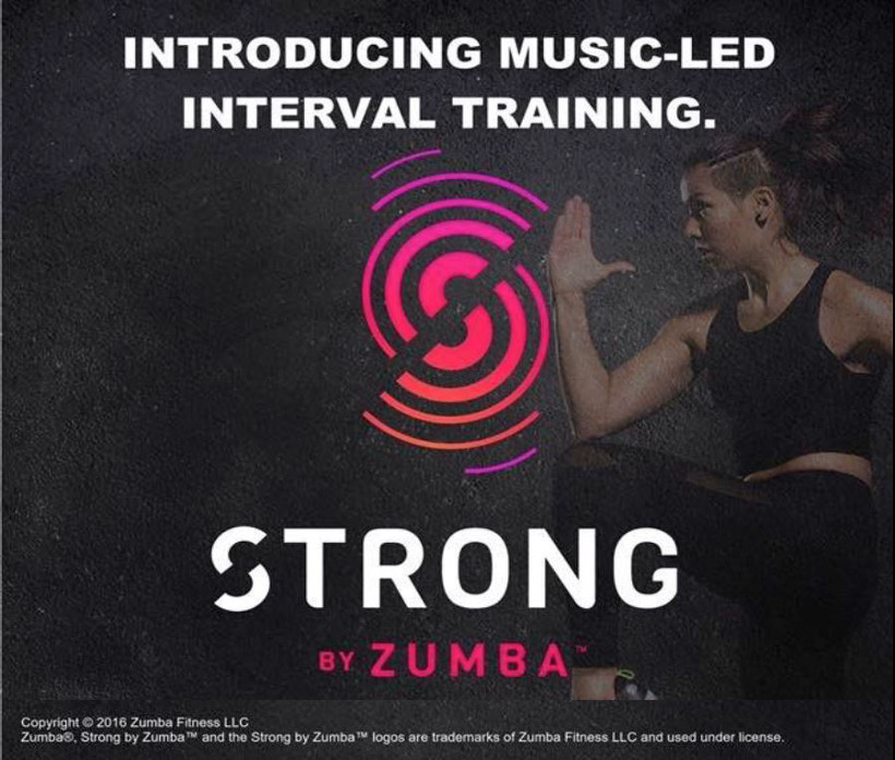 Music-led interval training - Strong by Zumba with Maura